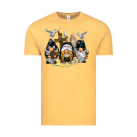 Vintage Mustard pastor nun religious gnome Vintage Tee - BarkalooDesign