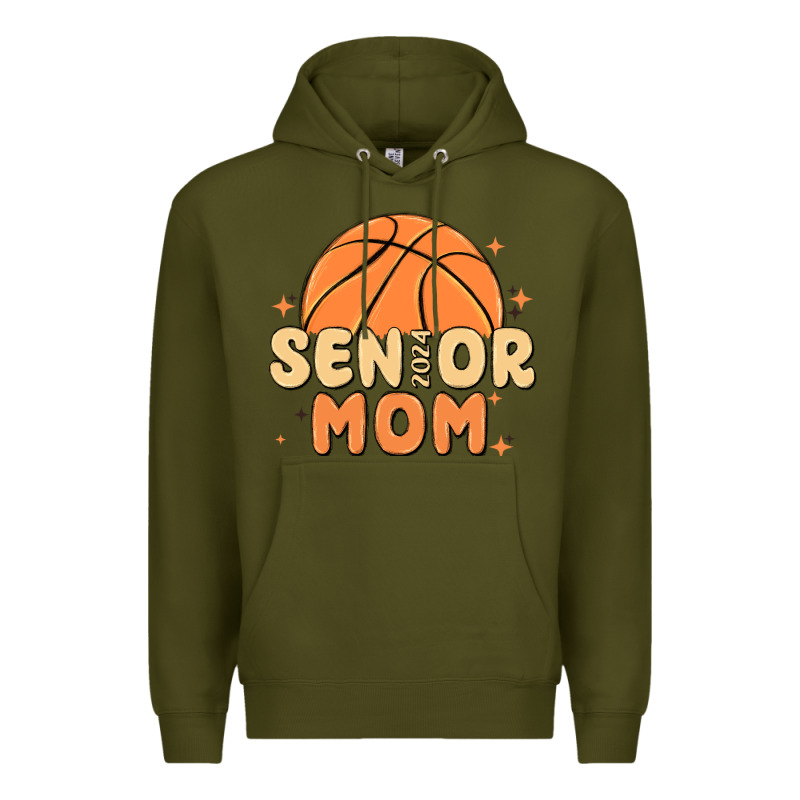 Senior Mom 2024 Premium Hoodie by MaliasSmallBusiness | Teevron