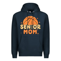 Navy senior mom 2024 Premium Hoodie - MaliasSmallBusiness