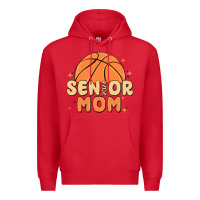 Red senior mom 2024 Premium Hoodie - MaliasSmallBusiness