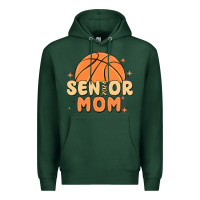 Sports Green senior mom 2024 Premium Hoodie - MaliasSmallBusiness