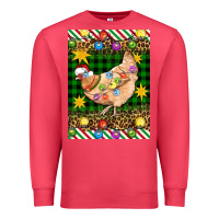 Cardinal Christmas Chicken Premium Sweatshirt - Artiststas
