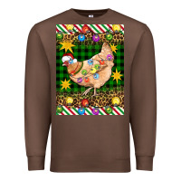 Chestnut Christmas Chicken Premium Sweatshirt - Artiststas