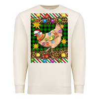 Sandshell Christmas Chicken Premium Sweatshirt - Artiststas