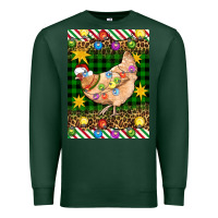 Sports Green Christmas Chicken Premium Sweatshirt - Artiststas