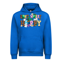 Cobalt Don't worry be hoppy Urban Hoodie - NancyCooperArtShop