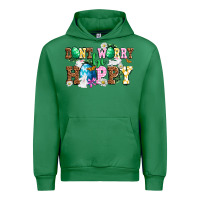 Emerald Don't worry be hoppy Urban Hoodie - NancyCooperArtShop