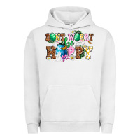 Pigment Lunar Rock Don't worry be hoppy Urban Hoodie - NancyCooperArtShop