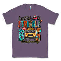 Lavender captain of struggle bus busdriver life Classic Tee - texasbilliewilder