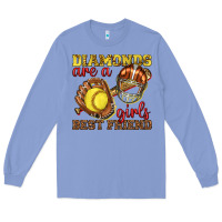 Colony Blue diamonds are a girls best friend softball Long Sleeve Tee - texasbilliewilder