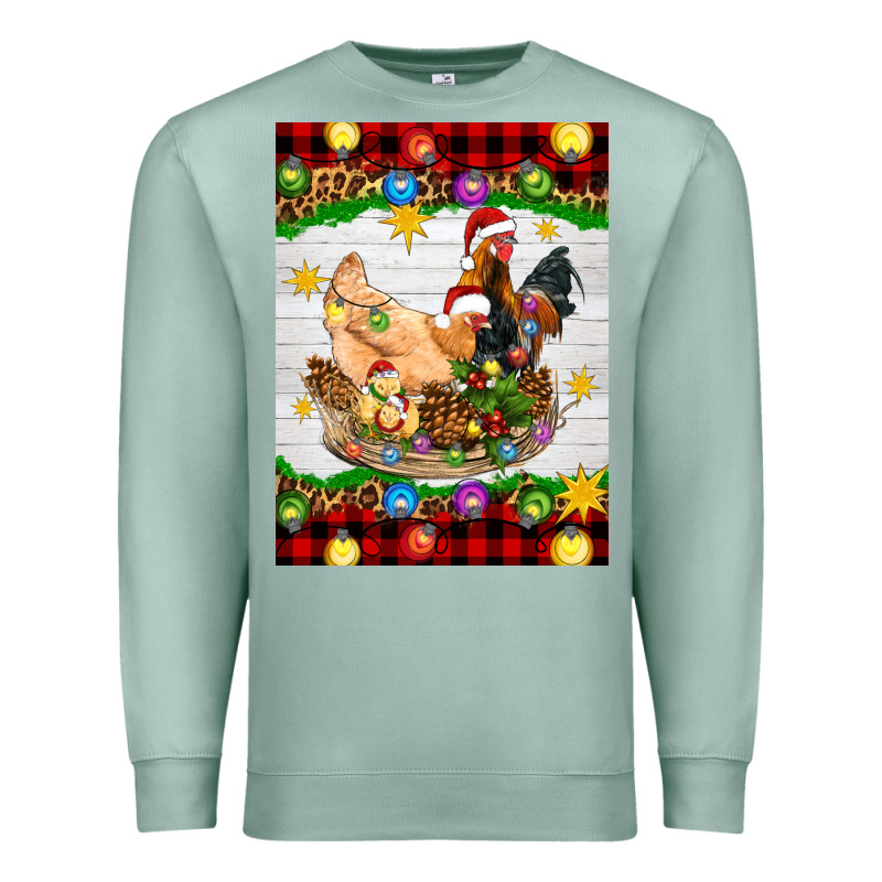 Christmas Coop Animals Premium Sweatshirt by Artiststas | Teevron
