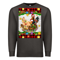Smoke Christmas coop animals Premium Sweatshirt - Artiststas
