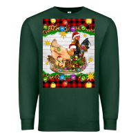 Sports Green Christmas coop animals Premium Sweatshirt - Artiststas