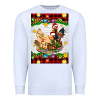 White Christmas coop animals Premium Sweatshirt - Artiststas