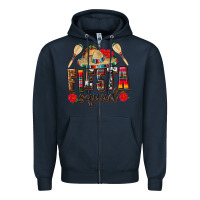 Navy Mexico Fiesta Squad Zipper Hoodie - texasbilliewilder