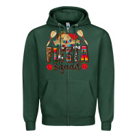 Sports Green Mexico Fiesta Squad Zipper Hoodie - texasbilliewilder