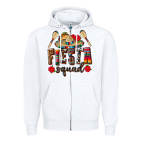 White Mexico Fiesta Squad Zipper Hoodie - texasbilliewilder