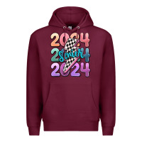 Burgundy 2024 senior Premium Hoodie - MaliasSmallBusiness