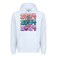 White 2024 senior Premium Hoodie - MaliasSmallBusiness