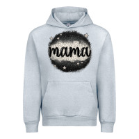 Heather Grey leopard mama Urban Hoodie - MaliasSmallBusiness