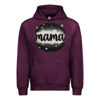 Mauve Wine leopard mama Urban Hoodie - MaliasSmallBusiness