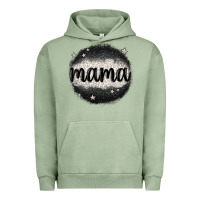 Pigment Oil Green leopard mama Urban Hoodie - MaliasSmallBusiness