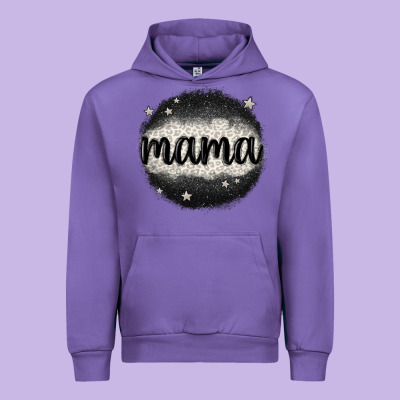 Leopard Mama Urban Hoodie Designed By Maliassmallbusiness