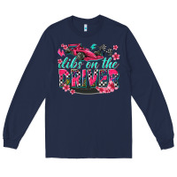 Navy dibs on the driver Long Sleeve Tee - texasbilliewilder