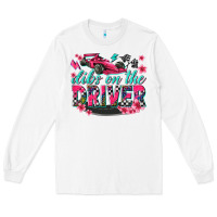 White dibs on the driver Long Sleeve Tee - texasbilliewilder