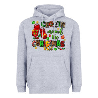 Heather Grey Croc'in around the christmas tree Heavyweight Hoodie - AdoDesignShop