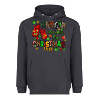 Smoke Croc'in around the christmas tree Heavyweight Hoodie - AdoDesignShop