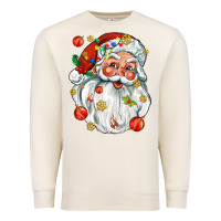 Sandshell santa with little christmas Premium Sweatshirt - AdoDesignShop