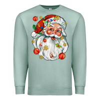 Seafoam santa with little christmas Premium Sweatshirt - AdoDesignShop