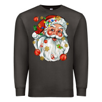 Smoke santa with little christmas Premium Sweatshirt - AdoDesignShop