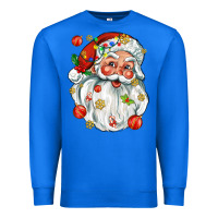 True Royal santa with little christmas Premium Sweatshirt - AdoDesignShop