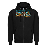 Black i could go for some coffee Zipper Hoodie - Zillion Design Studio