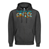 Charcoal Heather i could go for some coffee Zipper Hoodie - Zillion Design Studio