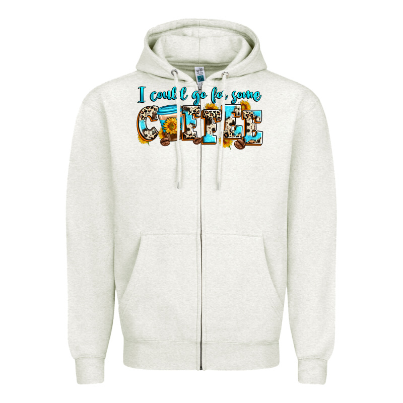 I Could Go For Some Coffee Zipper Hoodie by Zillion Design Studio | Teevron