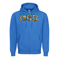 True Royal i could go for some coffee Zipper Hoodie - Zillion Design Studio