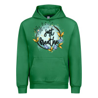 Emerald just breathe Urban Hoodie - MaliasSmallBusiness