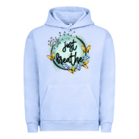 Pigment Grape Ice just breathe Urban Hoodie - MaliasSmallBusiness