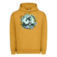 Pigment Peanut Butter just breathe Urban Hoodie - MaliasSmallBusiness