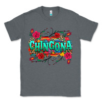 Charcoal Heather chingona Classic Tee - texasbilliewilder