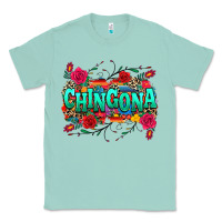 Seafoam chingona Classic Tee - texasbilliewilder