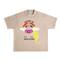French Oak Unicorns Are Born in September Urban Heavy Tee - Bettercallsaul