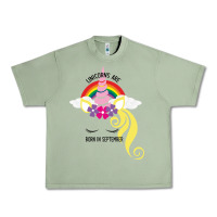 Oil Green Unicorns Are Born in September Urban Heavy Tee - Bettercallsaul