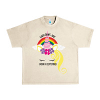 Sandshell Unicorns Are Born in September Urban Heavy Tee - Bettercallsaul