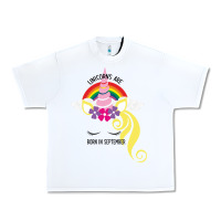 White Unicorns Are Born in September Urban Heavy Tee - Bettercallsaul