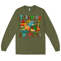 Army Green christmas jolly teachers Long Sleeve Tee - AdoDesignShop