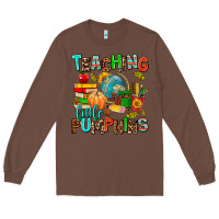 Chestnut christmas jolly teachers Long Sleeve Tee - AdoDesignShop